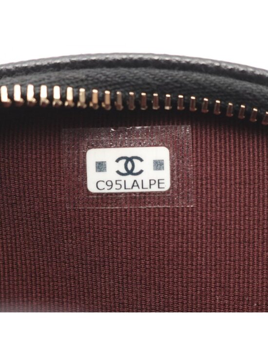 Chanel Backpack Quilted Black Caviar Leather Mini Chain main image 7